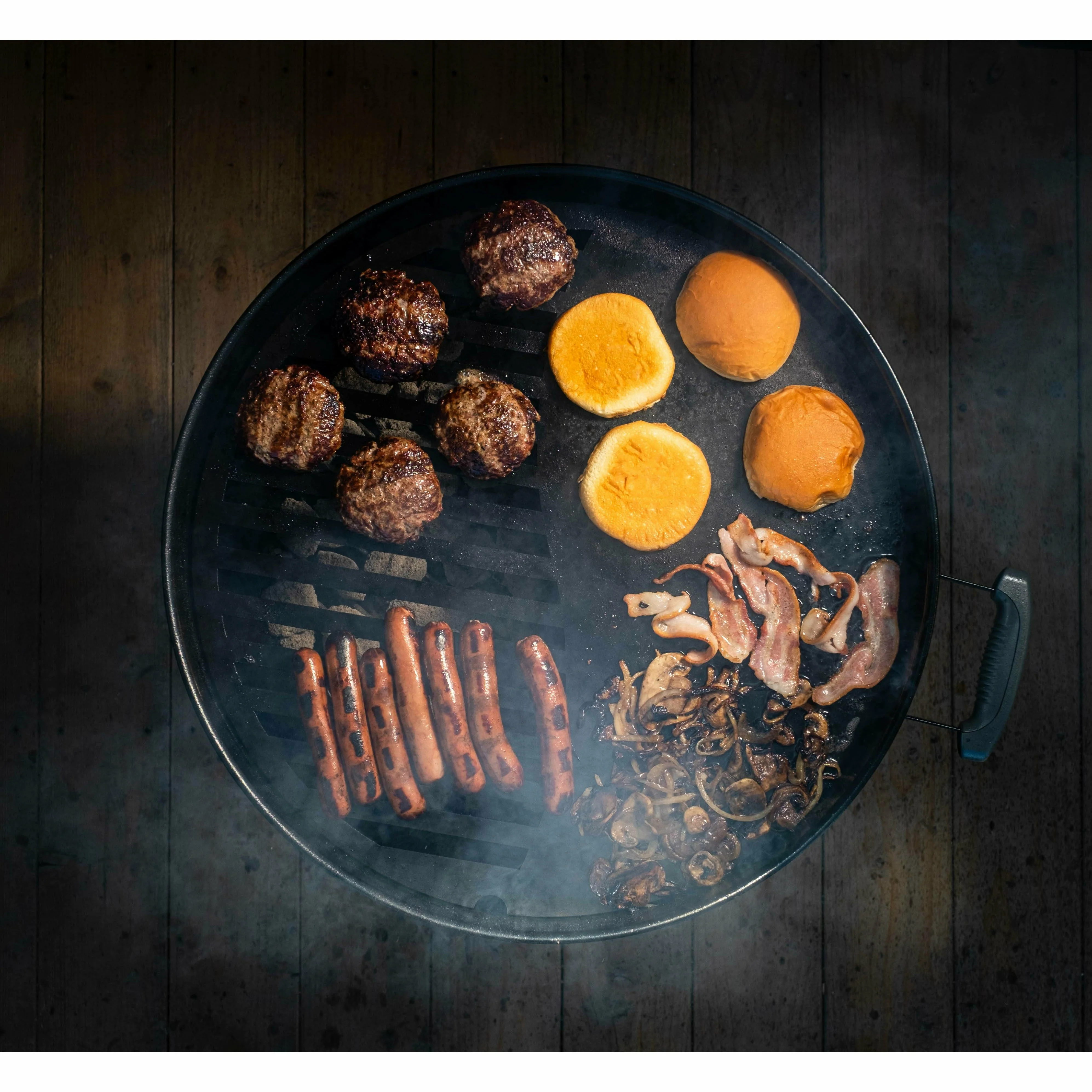 Griddle Insert For Charcoal Grills - Starter Kit - Image 3