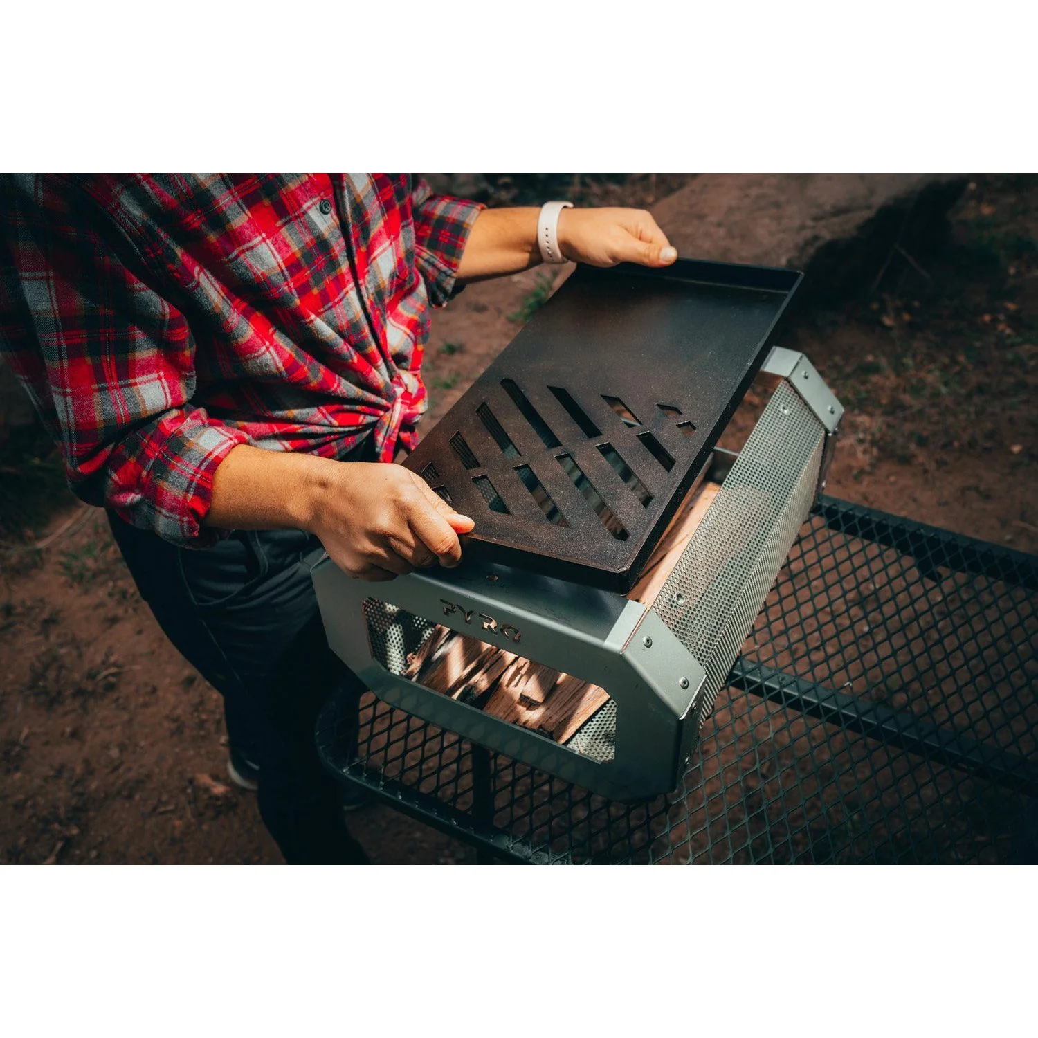 Pyro Camp Fire Pit + Grill Kit - Image 10