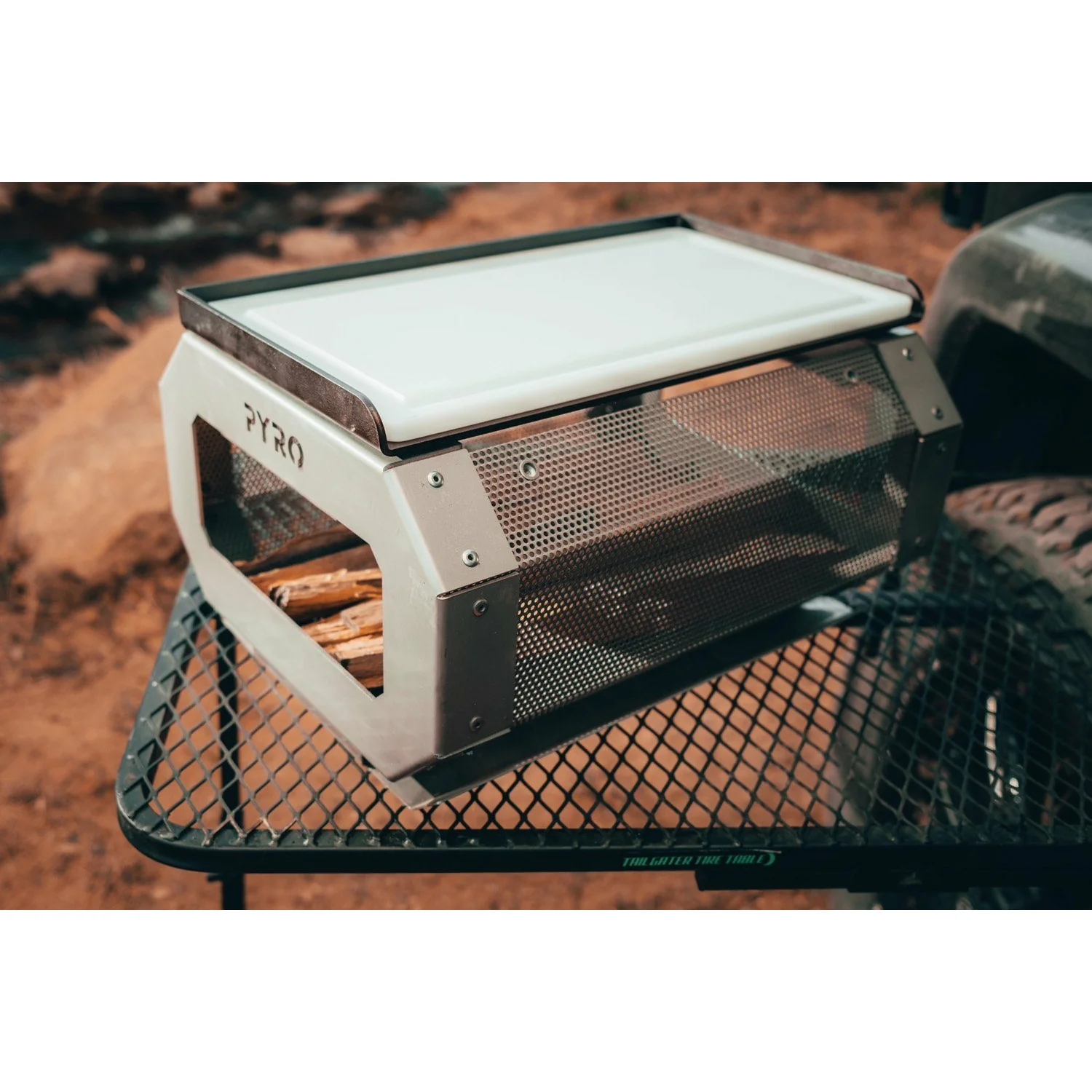 Pyro Camp Fire Pit + Grill Kit - Image 3