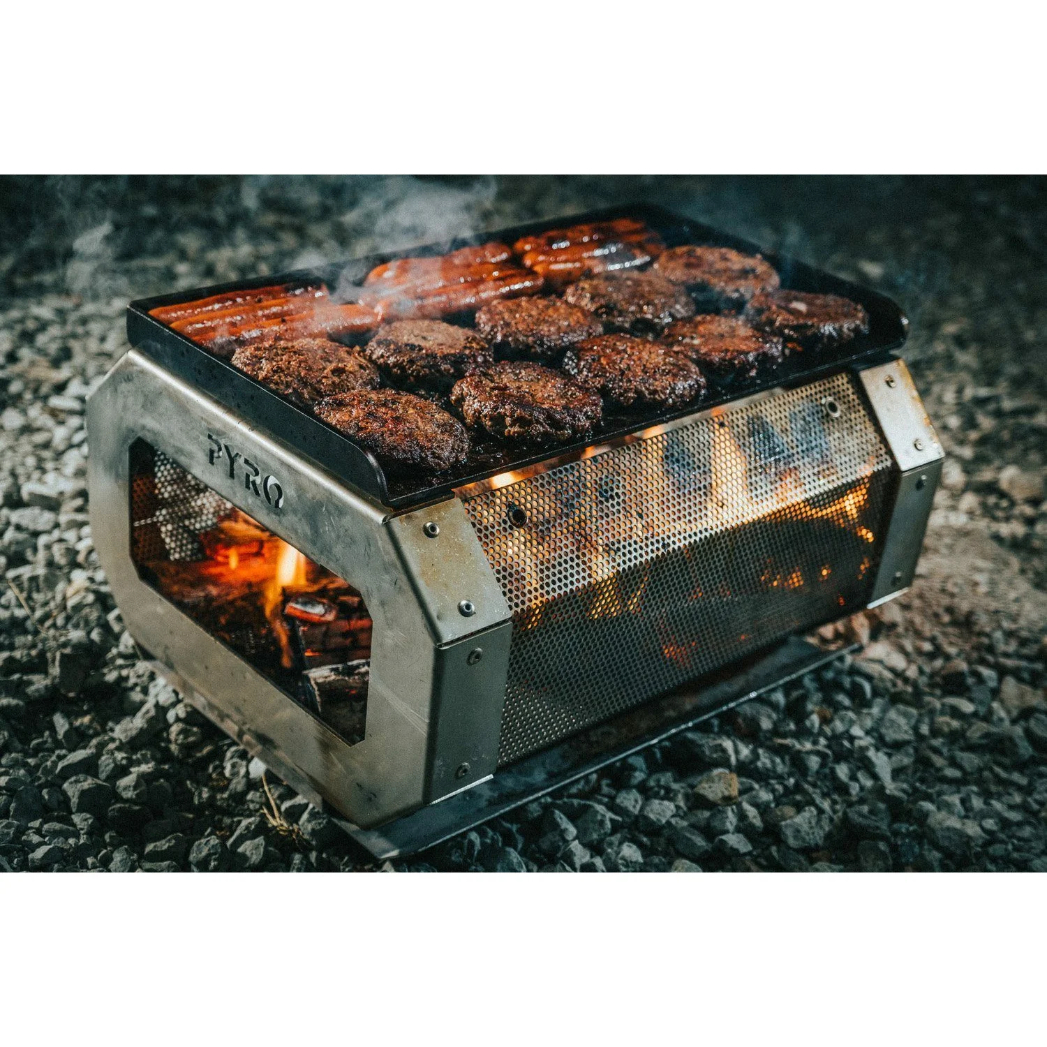 Pyro Camp Fire Pit + Grill Kit - Image 6